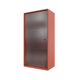 Montana Ripple V – vægskab med rillet glas, 35 × 70 cm - Hokkaido - Jacobsen Plus