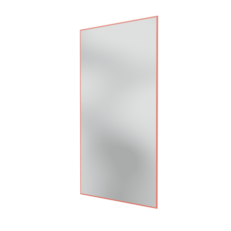 Colour Frame spejl, SG3216, B 93,2 x H 186,4 cm fra Montana - Rhubarb - Jacobsen Plus