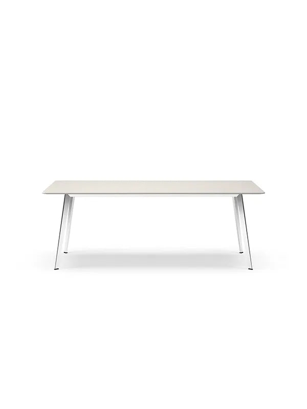  - Weiße Eiche (Furnier Eg) / Aluminium (poliert) - Jacobsen Plus