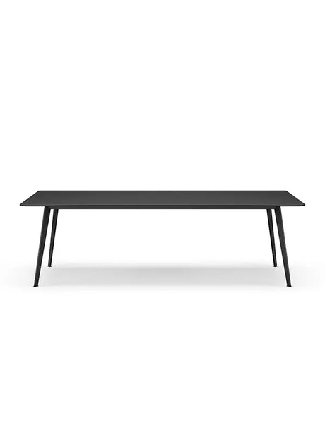 JW2410 Tisch von Montana - Schwarzes Linoleum / Schwarz (lackiert) - Jacobsen Plus