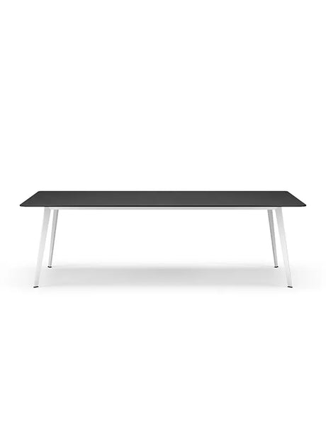 JW2410 Tisch von Montana - Schwarzes Linoleum / Snow (lackiert) - Jacobsen Plus