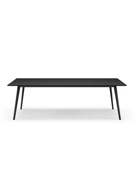 JW2510 Tisch von Montana - Schwarze Eiche (Furnier Eiche) / Schwarz (lackiert) - Jacobsen Plus