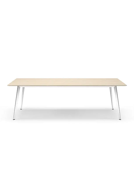 JW2510 Tisch von Montana - Massive Eiche / Aluminium (poliert) - Jacobsen Plus
