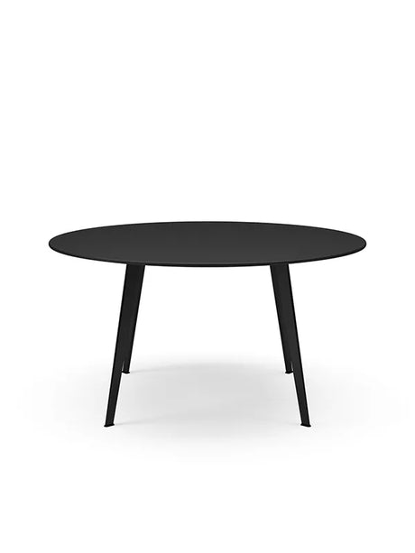 JW140 Tisch von Montana - Schwarzes Linoleum / Schwarz (lackiert) - Jacobsen Plus