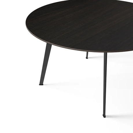 JW140 Tisch von Montana - Schwarzes Linoleum / Schwarz (lackiert) - Jacobsen Plus