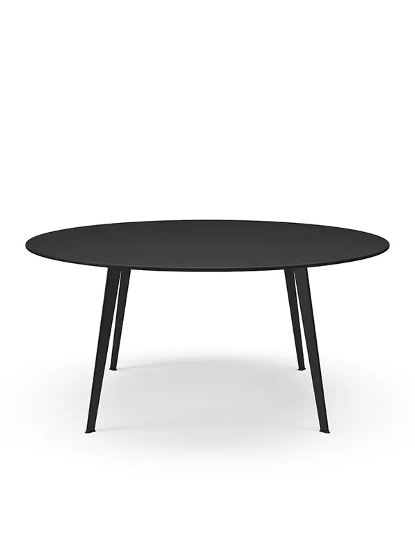 JW160 bord fra Montana - Sort linoleum / Sort (lakeret) - Jacobsen Plus