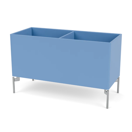 Pflanzkasten B69,6 cm T30, inkl. Beine von Montana - Azure / Krom - Jacobsen Plus