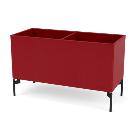 Pflanzkasten B69,6 cm T30, inkl. Beine von Montana - Beetroot / Schwarz - Jacobsen Plus