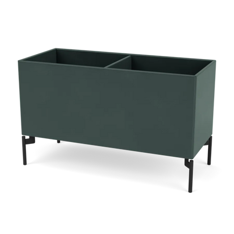 Pflanzkasten B69,6 cm T30, inkl. Beine von Montana - Black Jade / Schwarz - Jacobsen Plus