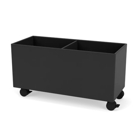Pflanzkasten B69,6 cm, inkl. Räder von Montana - Schwarz - Jacobsen Plus