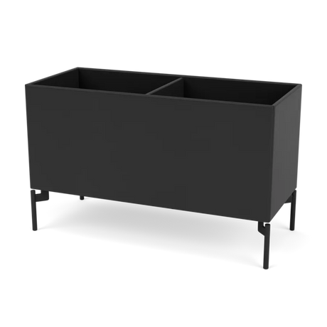 Pflanzkasten B69,6 cm T30, inkl. Beine von Montana - Schwarz / Schwarz - Jacobsen Plus