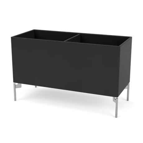 Pflanzkasten B69,6 cm T30, inkl. Beine von Montana - Schwarz / Krom - Jacobsen Plus