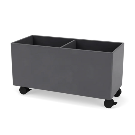 Pflanzkasten B69,6 cm, inkl. Räder von Montana - Kohle - Jacobsen Plus