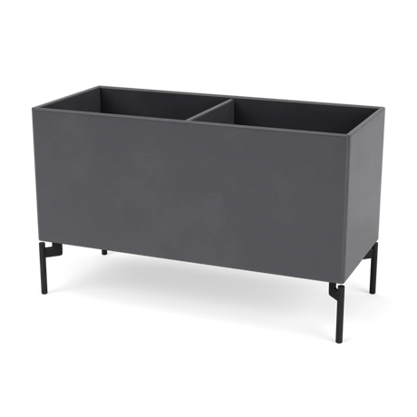 Pflanzkasten B69,6 cm T30, inkl. Beine von Montana - Kohle / Schwarz - Jacobsen Plus