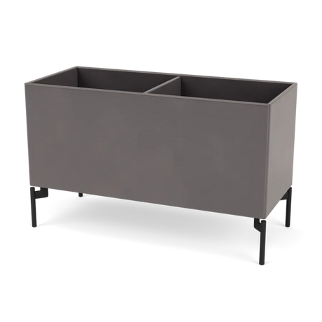 Pflanzkasten B69,6 cm T30, inkl. Beine von Montana - Kaffee / Schwarz - Jacobsen Plus
