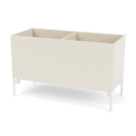 Pflanzkasten B69,6 cm T30, inkl. Beine von Montana - Hafer / Schnee - Jacobsen Plus
