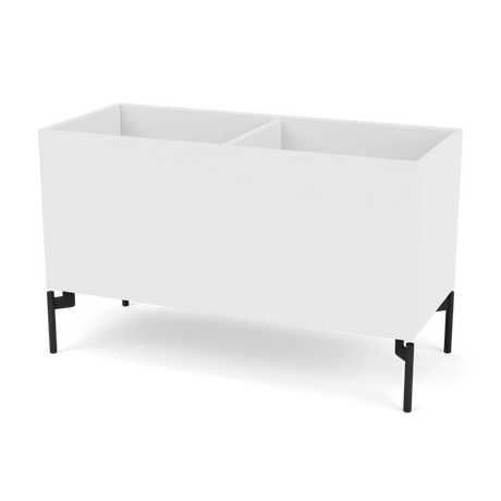 Pflanzkasten B69,6 cm T30, inkl. Beine von Montana - Schnee / Schwarz - Jacobsen Plus