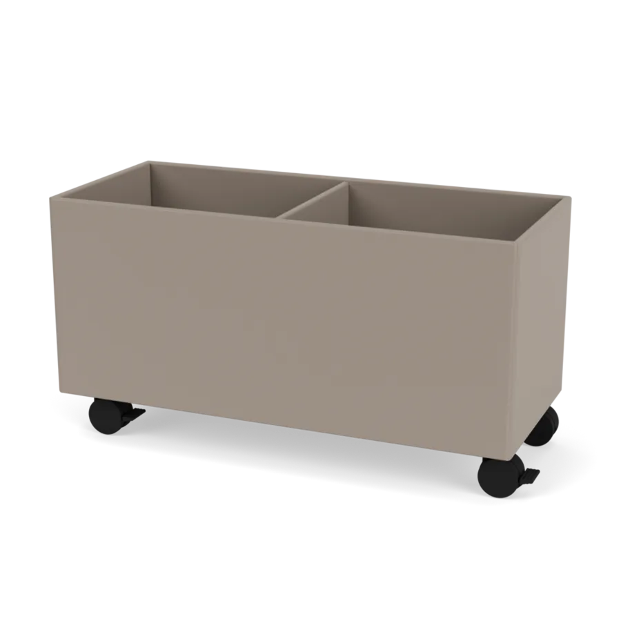 Plantekasse B69,6 cm, inkl. hjul fra Montana - Truffle - Jacobsen Plus