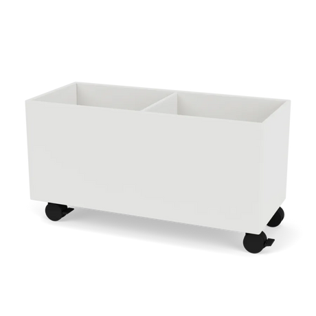 Pflanzkasten B69,6 cm, inkl. Räder von Montana - Weiß (white 01) - Jacobsen Plus