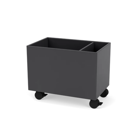 Plantekasse B46,8 cm, inkl. Räder von Montana - Anthrazit / Tiefe: 30 cm - Jacobsen Plus