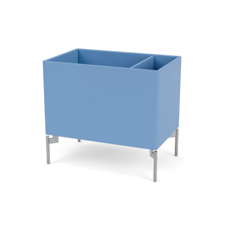 Pflanzkasten B46,8 cm T30, inkl. Beine von Montana - Azure / Krom - Jacobsen Plus