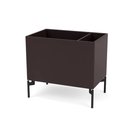 Pflanzkasten B46,8 cm T30, inkl. Beine von Montana - Balsamico / Schwarz - Jacobsen Plus
