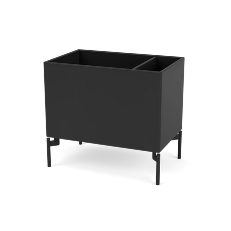 Pflanzkasten B46,8 cm T30, inkl. Beine von Montana - Schwarz / Schwarz - Jacobsen Plus