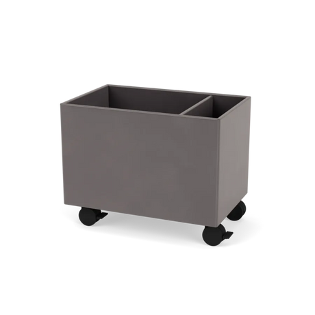 Plantekasse B46,8 cm, inkl. Räder von Montana - Kaffee / Tiefe: 30 cm - Jacobsen Plus