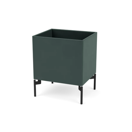 Pflanzkasten B35,4 cm T30, inkl. Beine von Montana - Black Jade / Schwarz - Jacobsen Plus