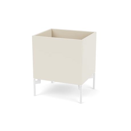 Pflanzkasten B35,4 cm T30, inkl. Beine von Montana - Hafer / Schnee - Jacobsen Plus