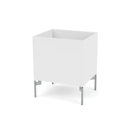 Pflanzkasten B35,4 cm T30, inkl. Beine von Montana - Schnee / Krom - Jacobsen Plus