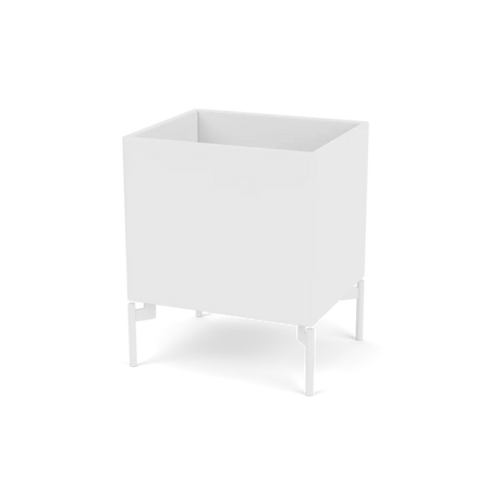 Pflanzkasten B35,4 cm T30, inkl. Beine von Montana - Schnee / Schnee - Jacobsen Plus