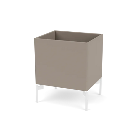 Pflanzkasten B35,4 cm T30, inkl. Beine von Montana - Trüffel / Schnee - Jacobsen Plus