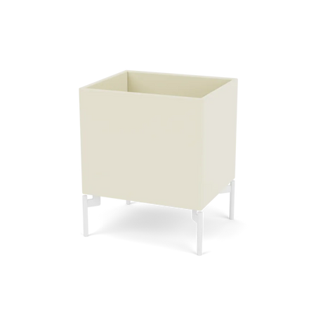 Pflanzkasten B35,4 cm T30, inkl. Beine von Montana - Vanille / Schnee - Jacobsen Plus