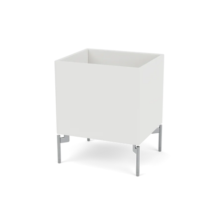 Pflanzkasten B35,4 cm T30, inkl. Beine von Montana - Weiß (white 01) / Krom - Jacobsen Plus