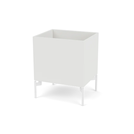 Pflanzkasten B35,4 cm T30, inkl. Beine von Montana - Weiß (white 01) / Schnee - Jacobsen Plus