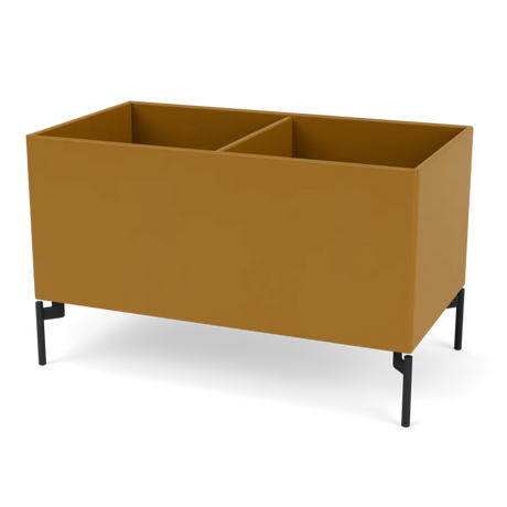 Pflanzkasten B69,6 cm von D38, inkl. Beine Montana - Amber / Schwarz - Jacobsen Plus