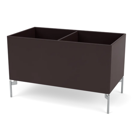 Pflanzkasten B69,6 cm von D38, inkl. Beine Montana - Balsamico / Krom - Jacobsen Plus
