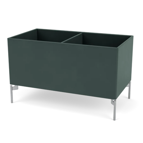 Pflanzkasten B69,6 cm von D38, inkl. Beine Montana - Black Jade / Krom - Jacobsen Plus
