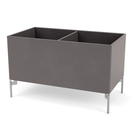 Pflanzkasten B69,6 cm von D38, inkl. Beine Montana - Kaffee / Krom - Jacobsen Plus