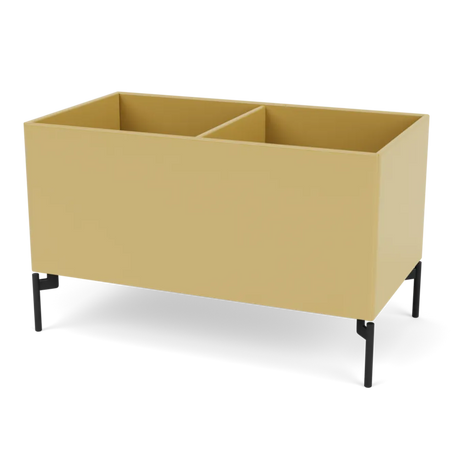 Pflanzkasten B69,6 cm von D38, inkl. Beine Montana - Kreuzkümmel / Schwarz - Jacobsen Plus