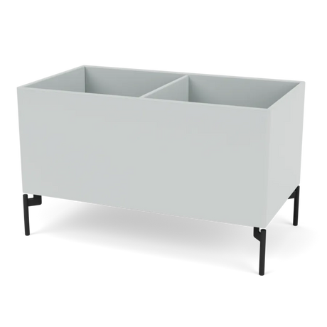 Pflanzkasten B69,6 cm von D38, inkl. Beine Montana - Oyster / Schwarz - Jacobsen Plus
