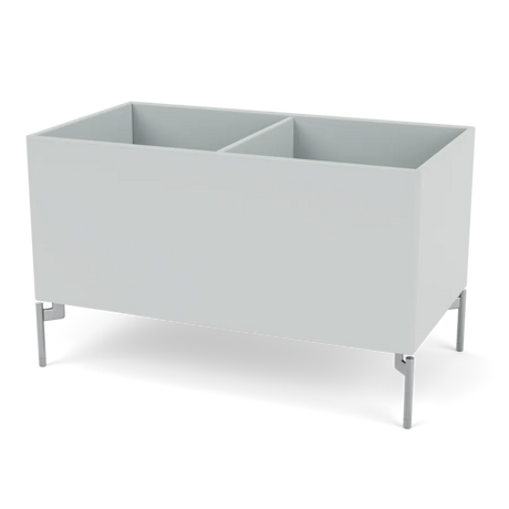 Pflanzkasten B69,6 cm von D38, inkl. Beine Montana - Oyster / Krom - Jacobsen Plus
