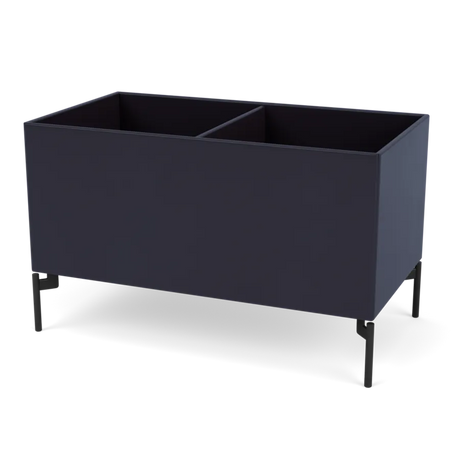 Pflanzkasten B69,6 cm von D38, inkl. Beine Montana - Shadow / Schwarz - Jacobsen Plus