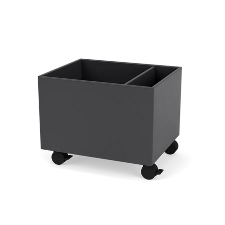 Plantekasse B46,8 cm, inkl. Räder von Montana - Anthrazit / Tiefe: 38 cm - Jacobsen Plus