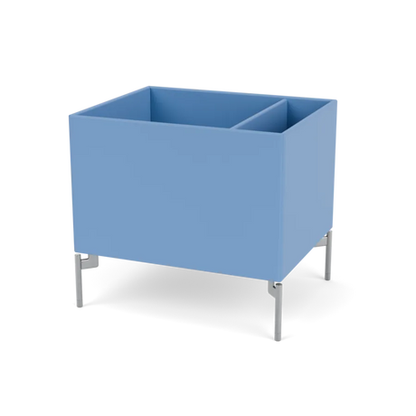 Pflanzkasten B46,8 cm T38, inkl. Beine von Montana - Azure / Krom - Jacobsen Plus