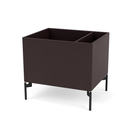 Pflanzkasten B46,8 cm T38, inkl. Beine von Montana - Balsamico / Schwarz - Jacobsen Plus