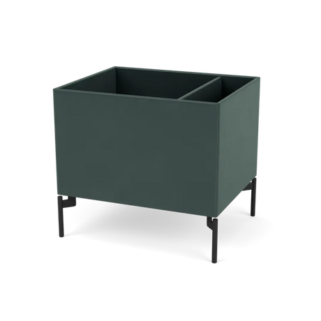 Pflanzkasten B46,8 cm T38, inkl. Beine von Montana - Black Jade / Schwarz - Jacobsen Plus