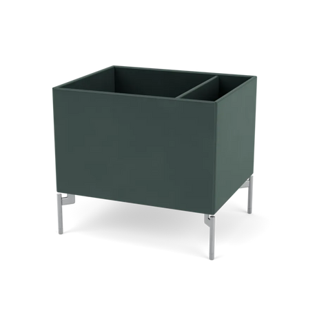 Pflanzkasten B46,8 cm T38, inkl. Beine von Montana - Black Jade / Krom - Jacobsen Plus