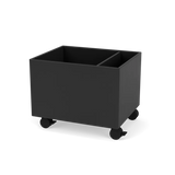 Plantekasse B46,8 cm, inkl. hjul fra Montana - Black / Dybde: 38 cm - Jacobsen Plus